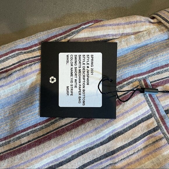 Joe’s | Meghan Paper Bag swing shorts w/tie - Picture 4 of 8